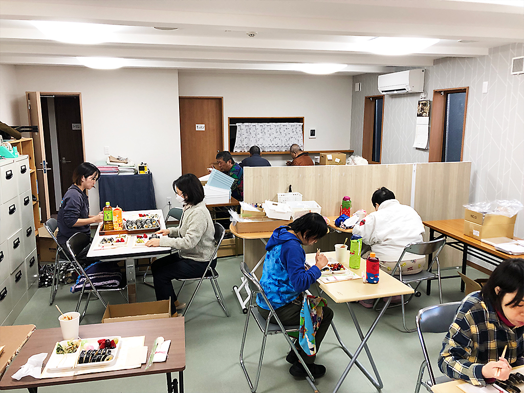 地域活動支援センターゆあマインの活動の様子