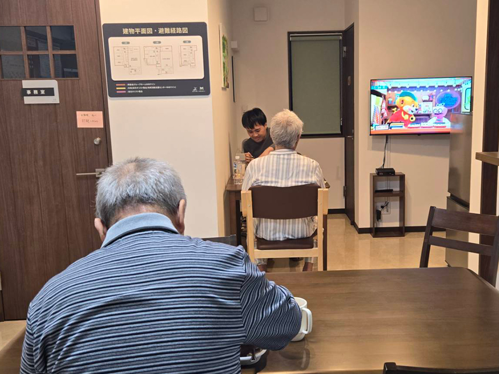 障害者グループホームゆあマインの様子
